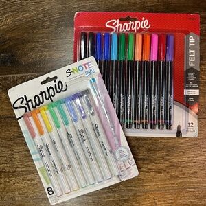 Markers Sharpie 12 and 8 New, sealed